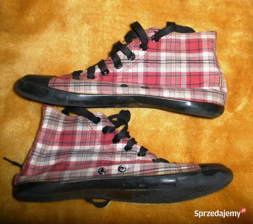 Trampki w kratkę rozmiar 38 małopolskie