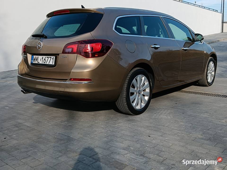 OPEL ASTRA 20 CDTI 1 WŁASICIEL nieuszkodzony Mława sprzedam