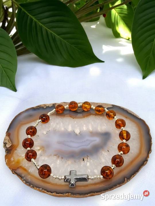 Bransoletka różaniec dziesiątka różańca z Warszawa