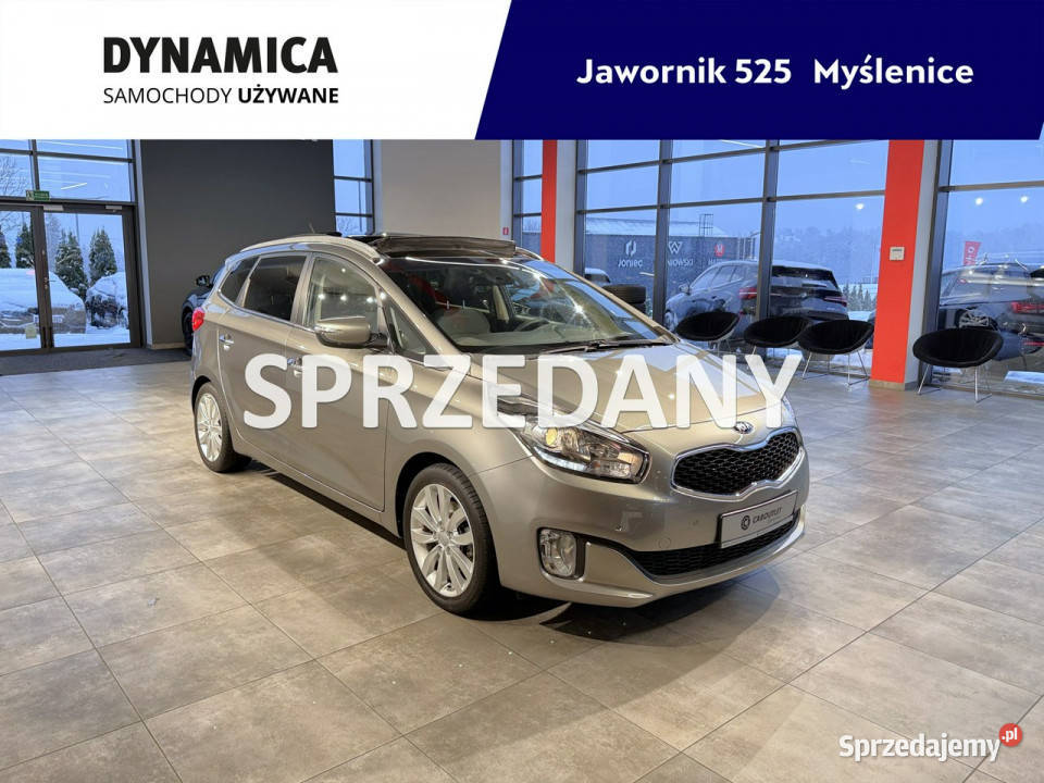 Kia Carens 17CRDI 116 M6 2015 r 7mio osobowa nieuszkodzony małopolskie Myślenice