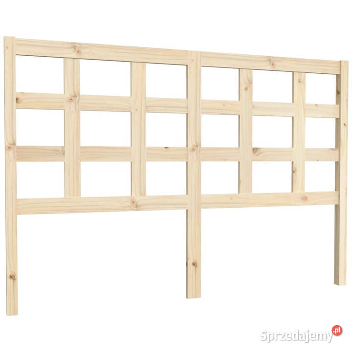 Wezgłowie łóżka 1455x4x100 lite drewno sosnowe mazowieckie