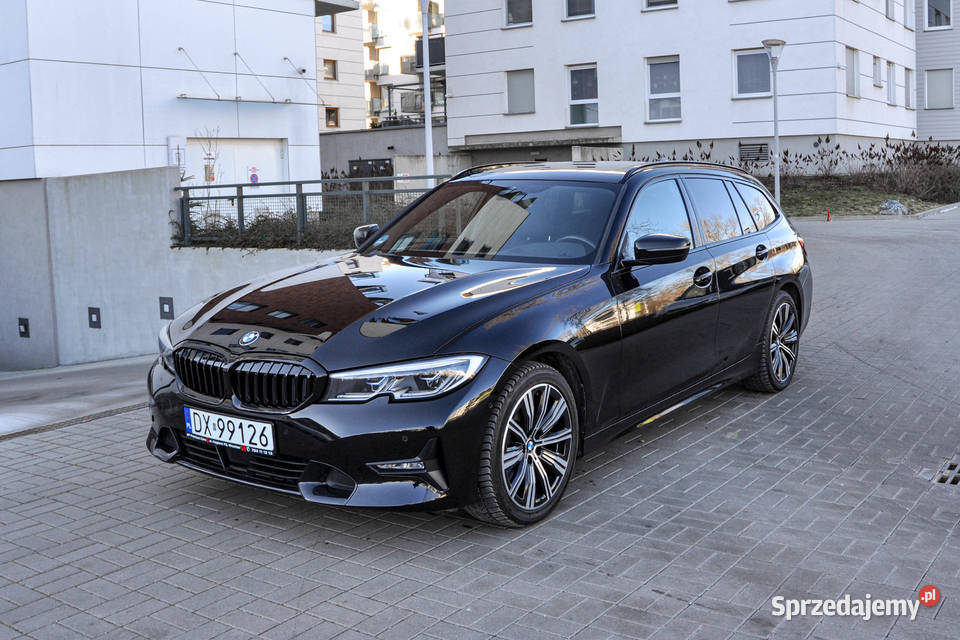 BMW Seria 3 20d 190 Automat 2020 r 100 Skóry