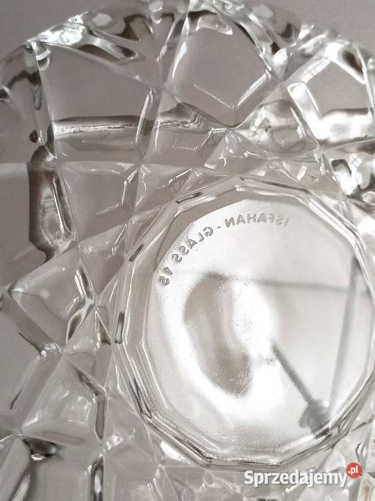 Stara miseczka szkło ISFAHENGLASSIran Łódź