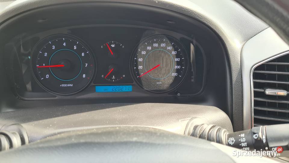Chevrolet Captiva LPG Skóry 5osobowy gniazdo USB Olsztyn