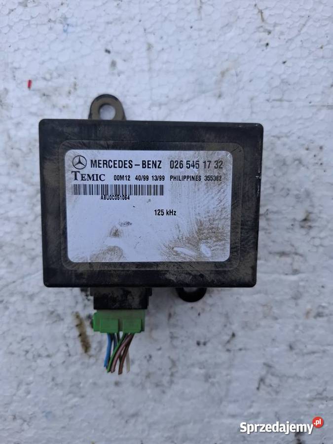 Przekaźnik Imobilaisera Mercedes Vito I osobowe Wisznice sprzedam