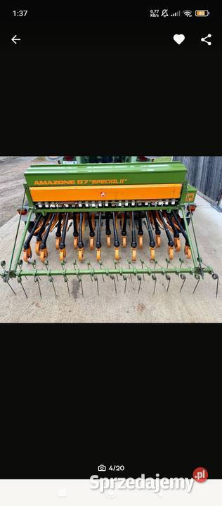 siewnik do zboża Amazone D7 Specjal II szer 25m Kurów