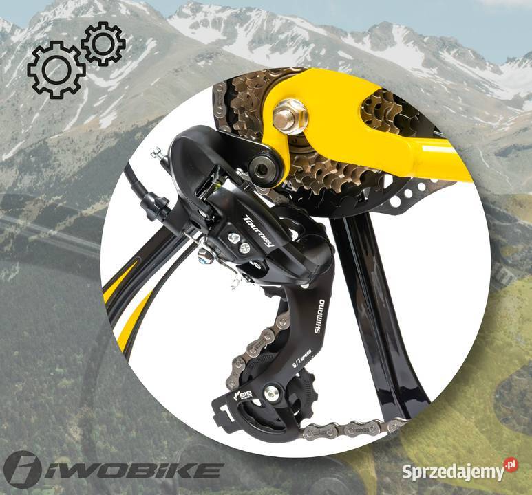 Rower Męski Damski Górski Koła 26 MTB Shimano Gorlice