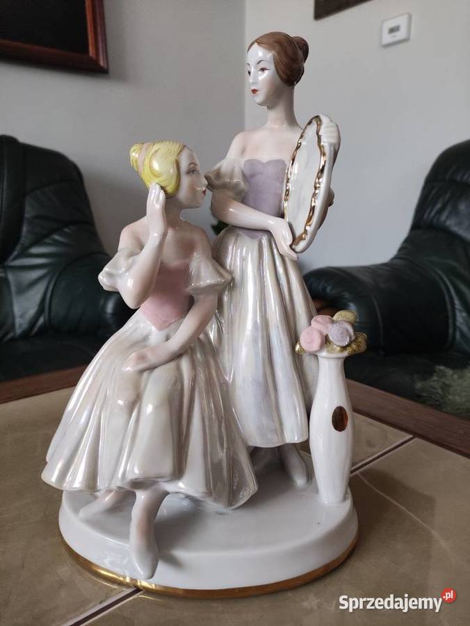 Baletnice Przed spektaklem porcelana Kijów
