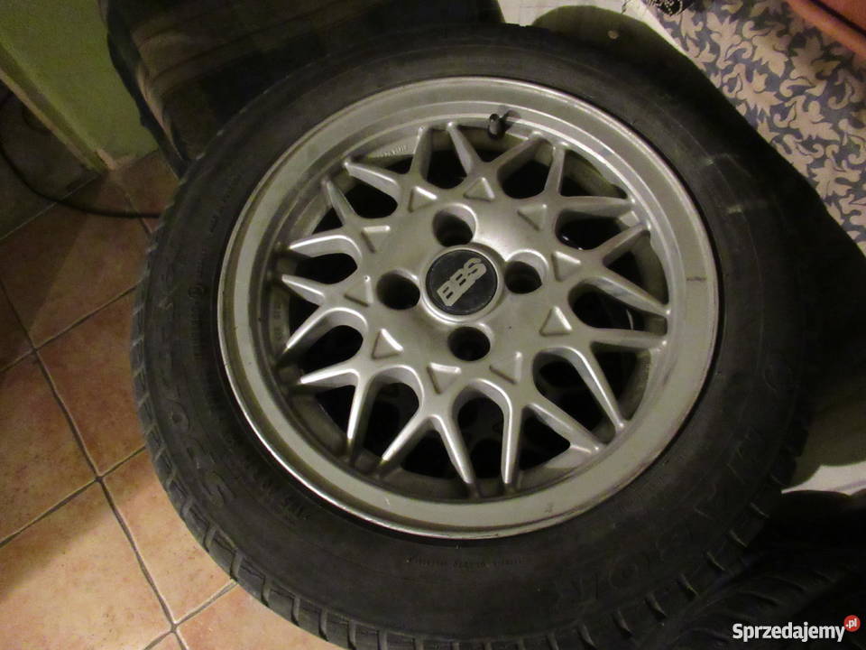 Alufelgi BBS 14 4x100 ET38 z oponami letnimi łódzkie