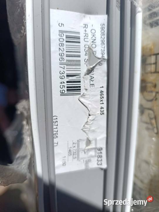 OKNO 1465x1435 REHAU NOWE Szczytno