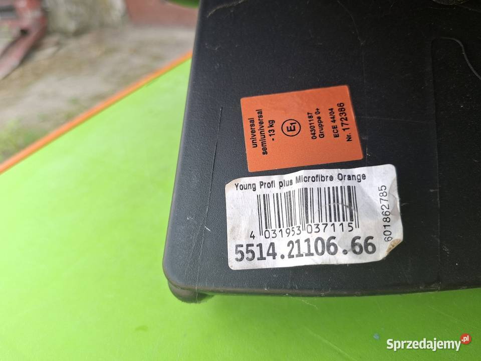 Fotelik recaro Young profi plus do 13