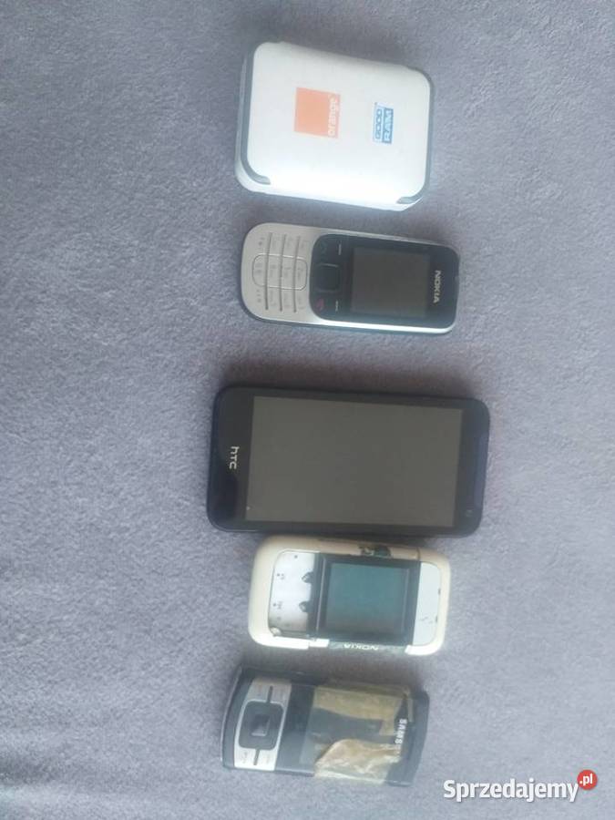 zestaw telefonów mix pakiet nokia samsung