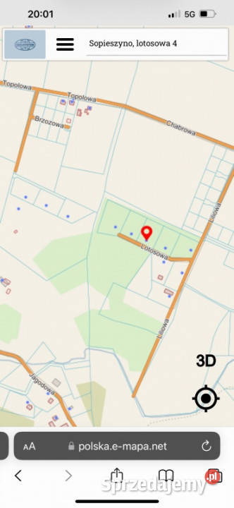 Działka siedliskowabudowlana pomorskie