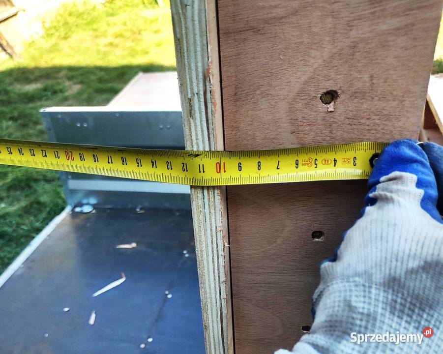 Masywne Mocne Blaty Paletowe 125x110 z Sklejki Pułtusk