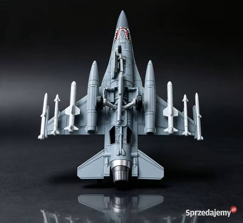 Samolot F16 Falcon Diecast Skala 172 Milanówek