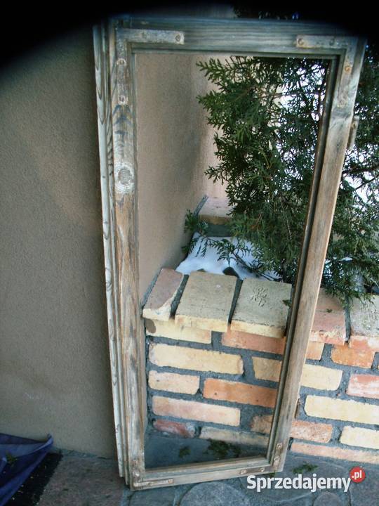Piękna stara rama loft retro lustro zdjęcia Ełk