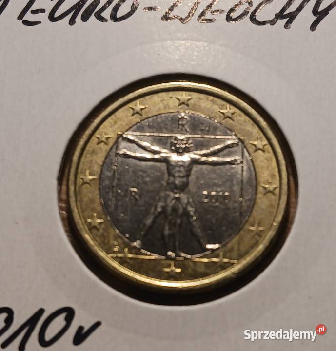 1 Euro Włochy 2010 r Konin