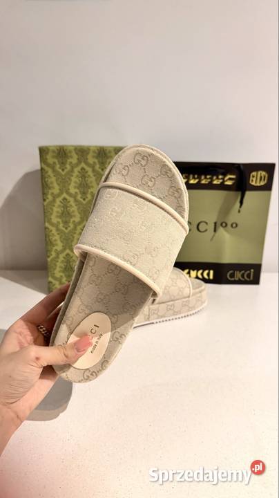 Klapki Gucci wielkopolskie Poznań