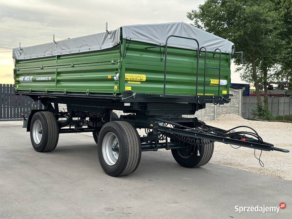 Przyczepa Rolnicza HL HW 3 Stronny Wywrot Koluszki