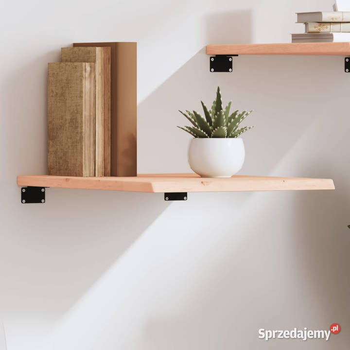 Półka 40x60x2 surowe lite drewno dębowe WM363515 Półki Warszawa sprzedam