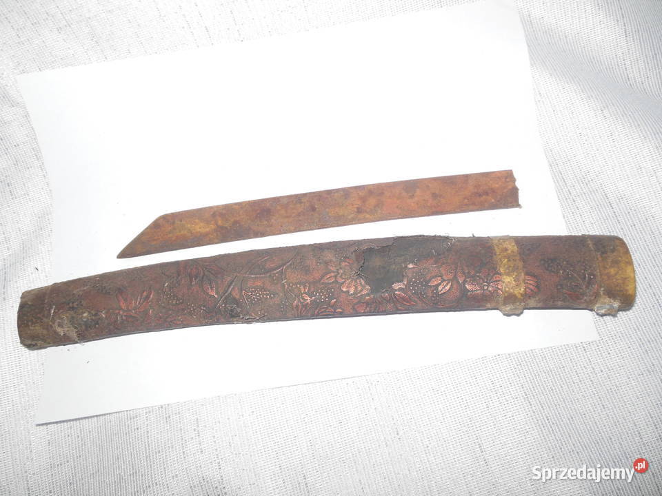 Nóż ozdobny z dawnych lat świętokrzyskie Kielce