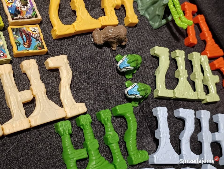 Kolekcja zabawek McDonalds 5x CROODS Tower Poznań