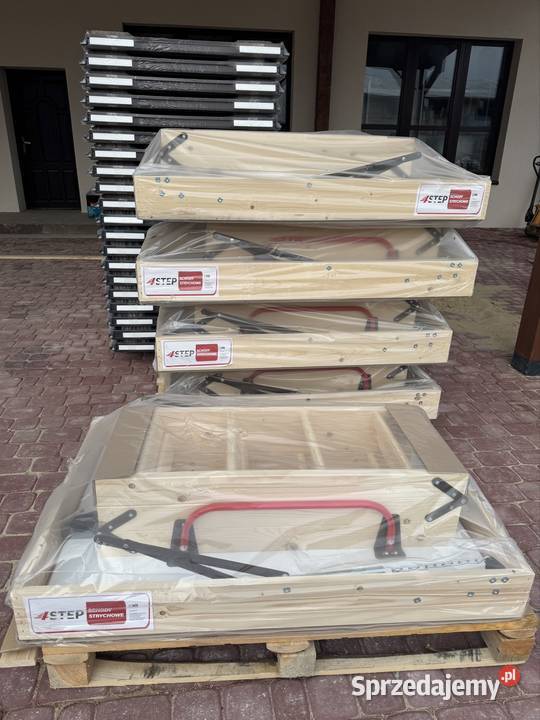 Schody strychowe ocieplane grubość 46 mm Oleśnica sprzedam
