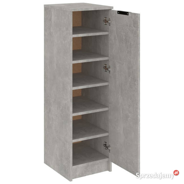 Szafka na buty szarość betonu 30x35x100 WM811434 Warszawa