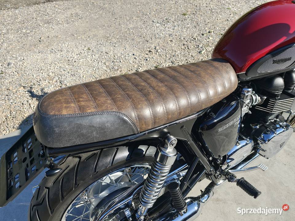 Triumph T100 Bonneville piękny scrambler