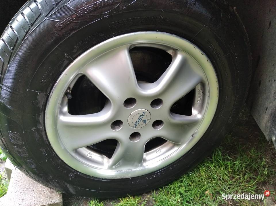 FELGI ALUMINIOWE 15 5112 Z ŁADNYMI OPONAMI Koła i felgi Zagrodno