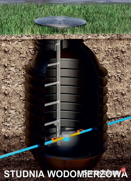 STUDNIA WODOMIERZOWA DN 1000 H1600 z Drabinka dolnośląskie Legnica