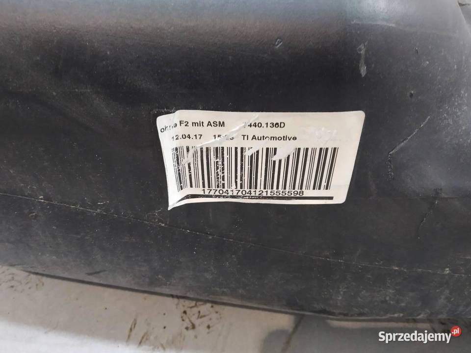 ZBIORNIK PALIWA BAK 20 TDI 2K0201085G VW Układ paliwowy