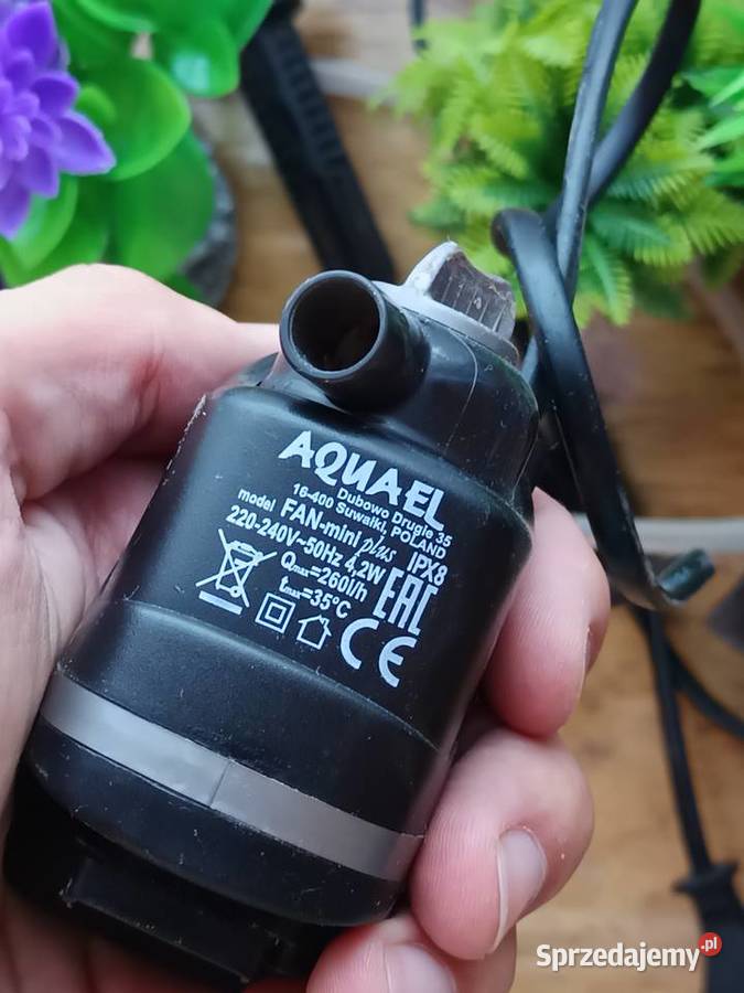 Akwarium 96L 80x30x40 szkło 6mm pompy Aquael łódzkie Radomsko
