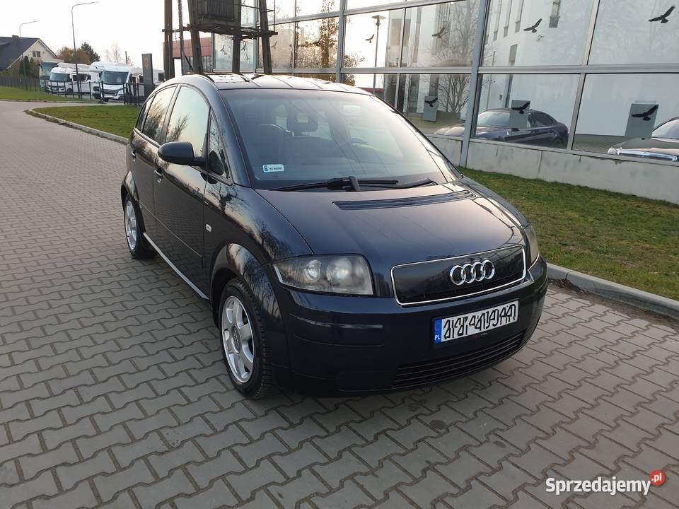 Audi A2 14TDI2000r Klima PodgrzFotele Książka ABS Poznań sprzedam