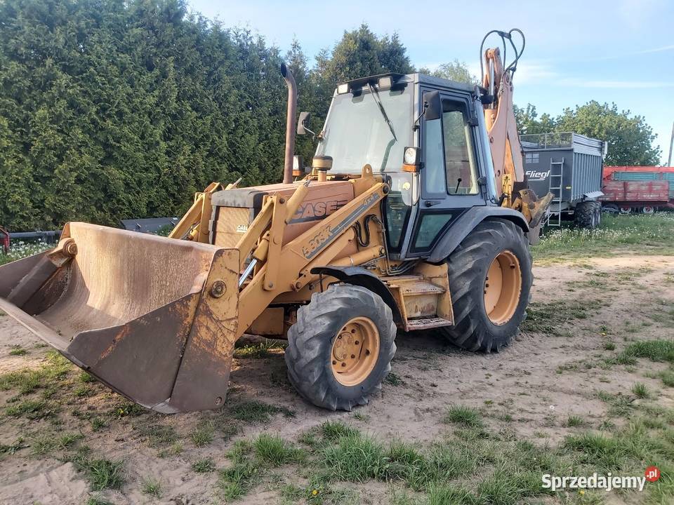 Koparko Ładowarka Case 580K prod 1995 Jabłonowo Pomorskie