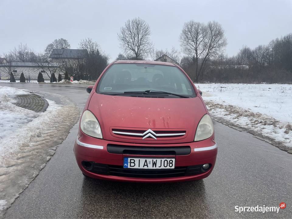 Citroen Xsara Picasso Lift 16hdi 2007r Klima Alu Rok produkcji 2007 podlaskie Rutki-Kossaki