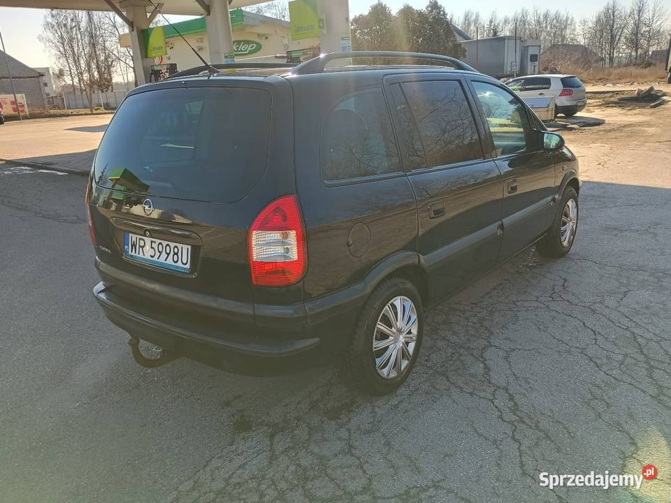 Opel Zafira 18 benzyna LPG 2003r 7 osób hak Hatchback mazowieckie