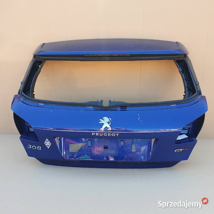 PEUGEOT 308 II HB KLAPA BAGAŻNIKA TYŁ osobowe