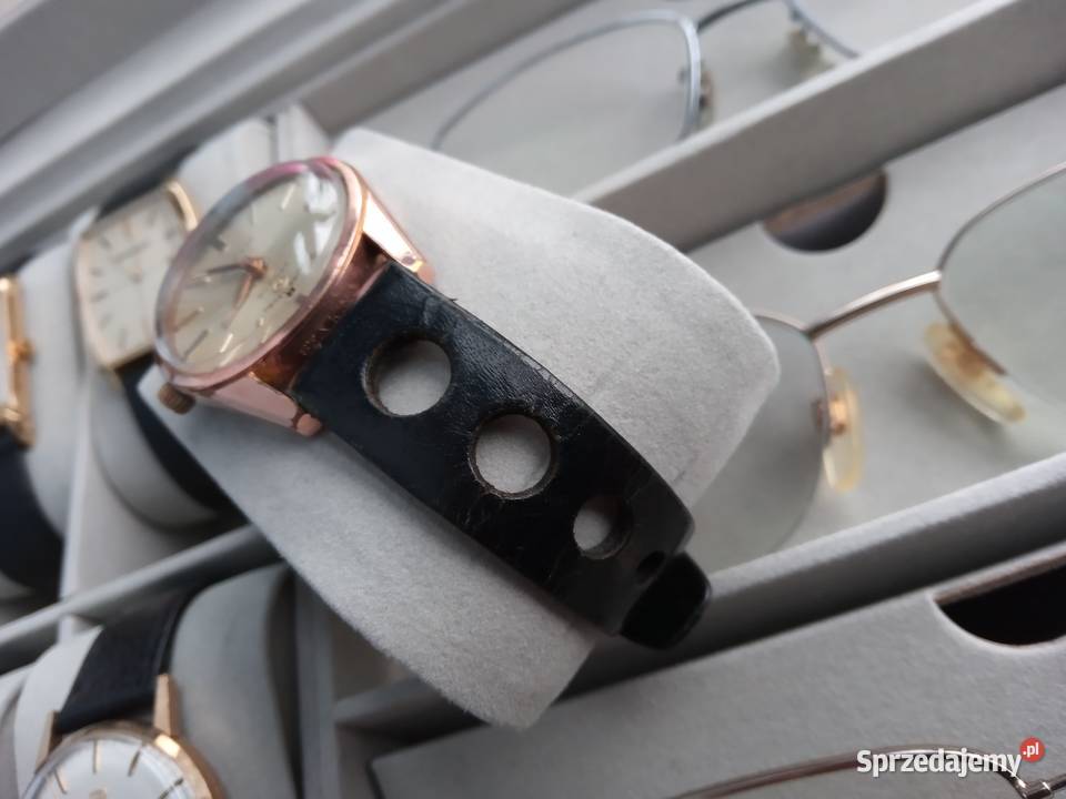 zegarek szwajcarski z epoki lat 1960 Lublin