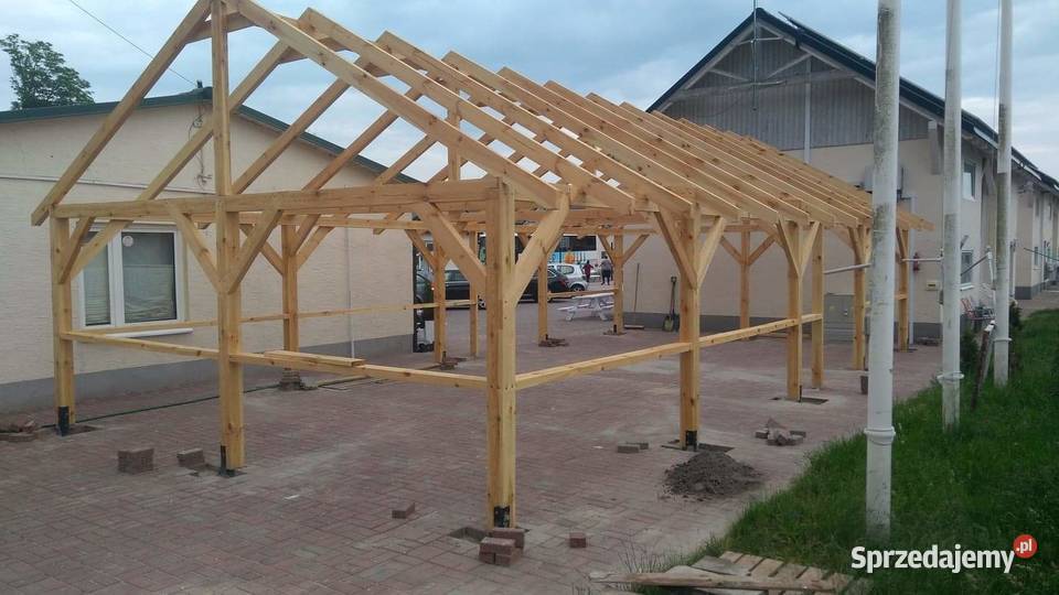 Wiata biesiadna o wymiarze 12 x 6