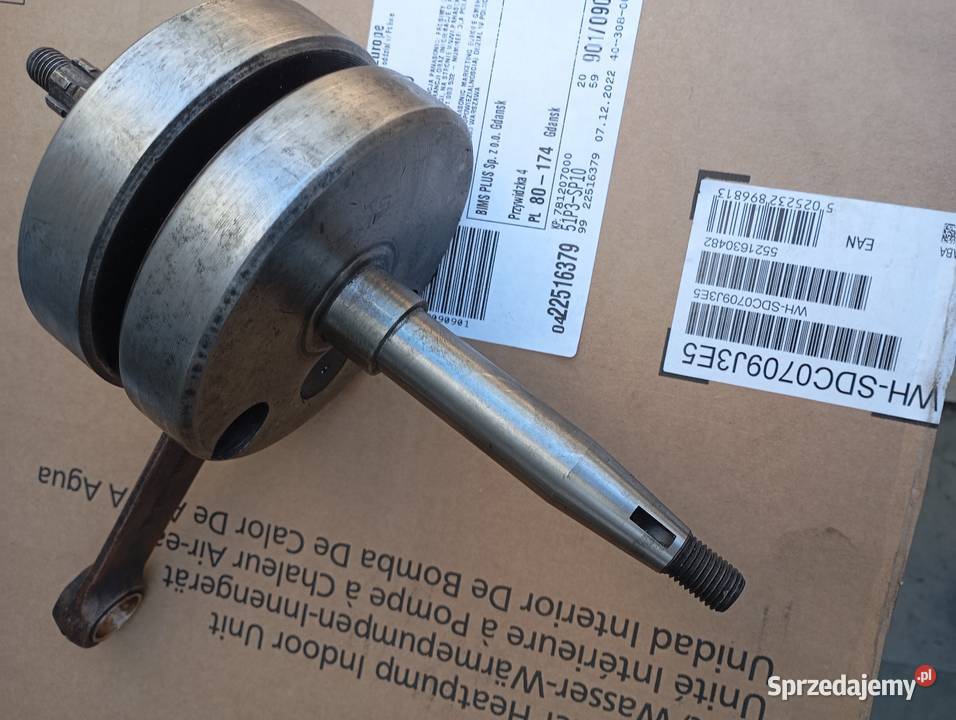 Wał korbowy WSK 175 W2A Oryginał warmińsko-mazurskie Iława sprzedam