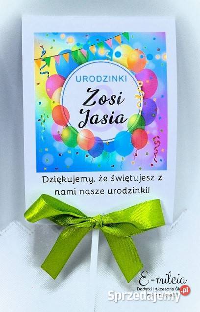 Lizaki podziękowanie gości z okazji urodzin Zielona Góra