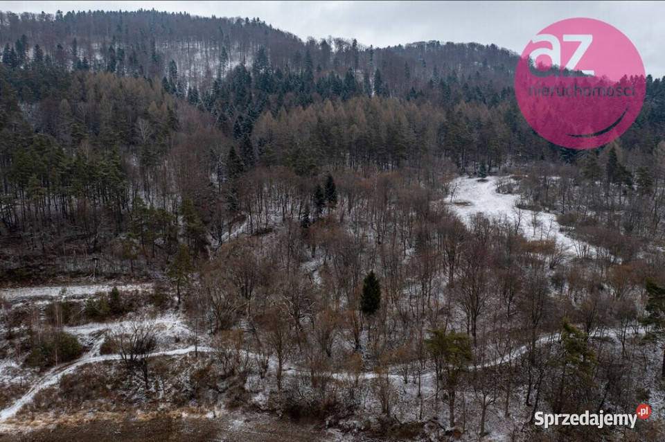 Działka z dostępem do wody Jeziorem Klimkówka małopolskie