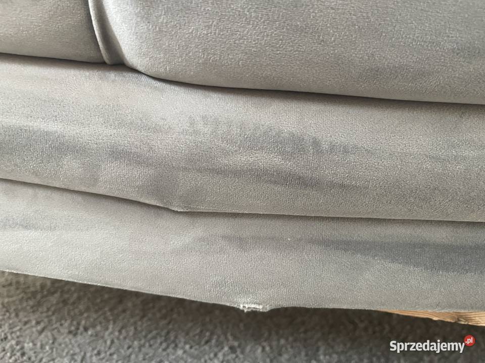 Sofa 3 osobowa rozkładana szary popielaty TULON 100cm Łódź