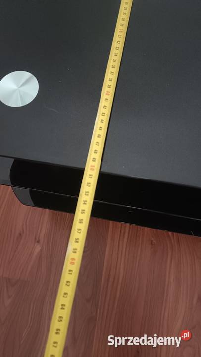 Stolik RTV szklany czarny Gdynia sprzedam