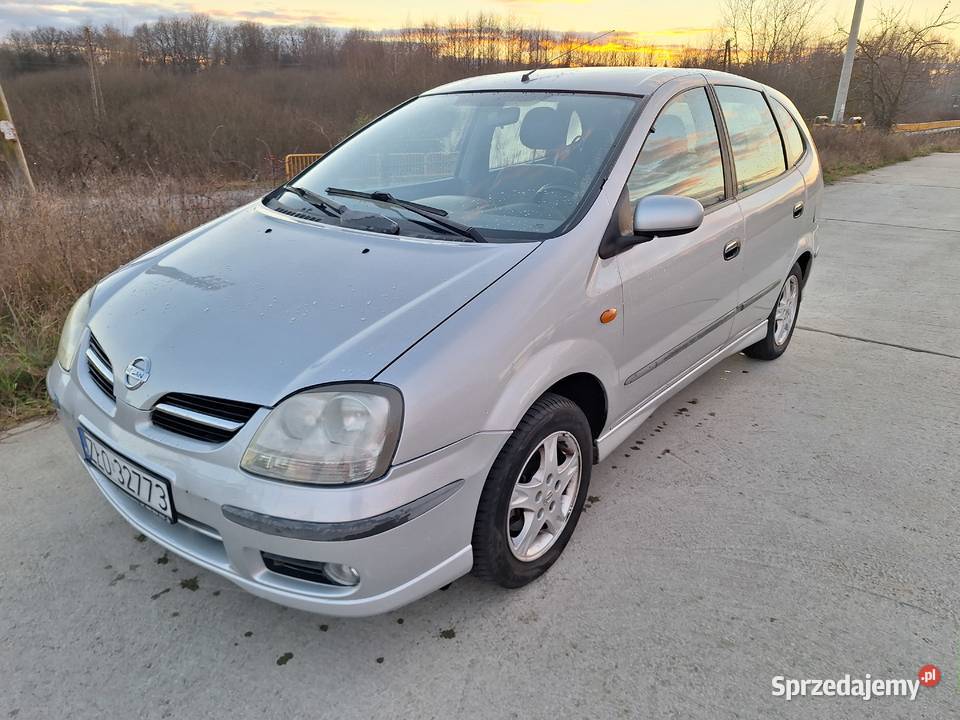 Nissan Almera Tino wygodny i komfortowy nieuszkodzony Drawsko Pomorskie