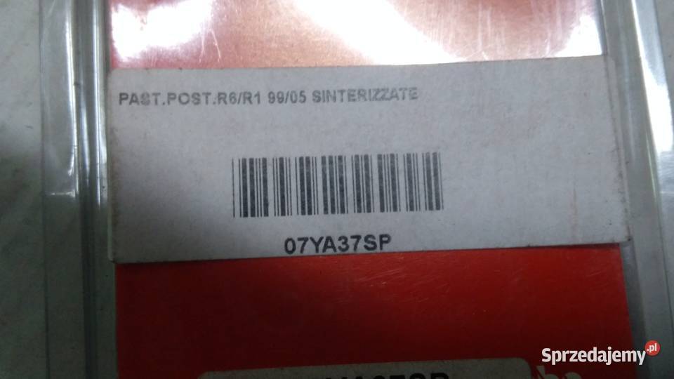 Klocki hamulcowe BREMBO 07YA37SP Yamaha YZF R1 Bielsk Podlaski