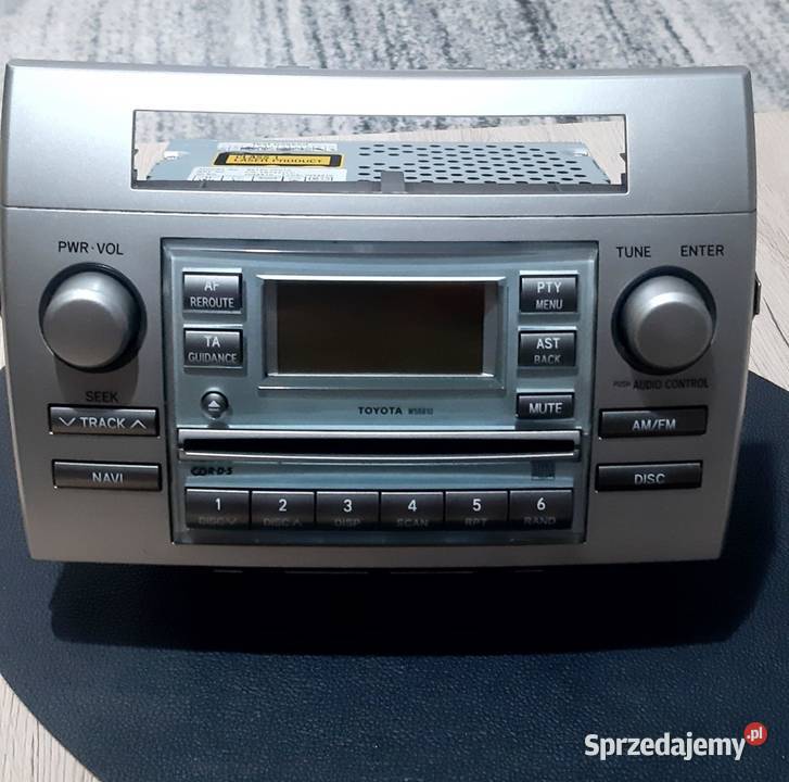 Oryginalne radio Toyota Corolla Verso 0407 Tarnobrzeg