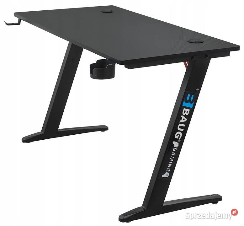 BIURKO GAMINGOWE STÓŁ GAMINGOWY GRACZA 73cm Chmielnik