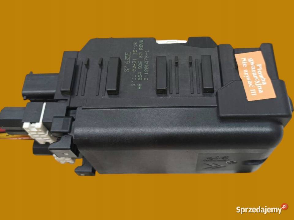 SKRZYNKA BEZPIECZNIKÓW 9665492680 Citroen C4 II sprzedam
